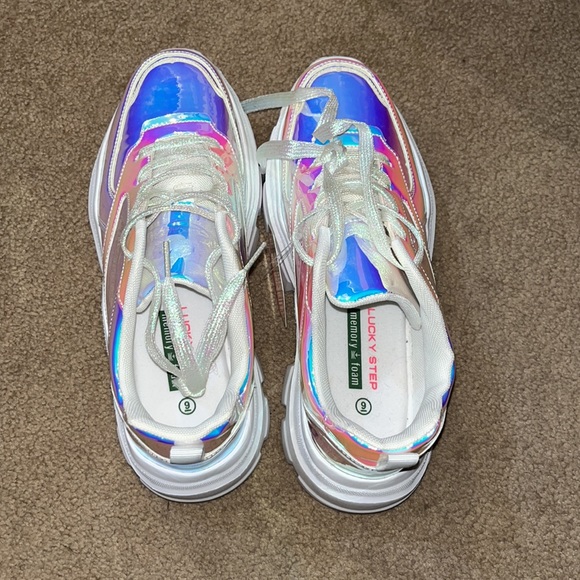 Reflective, rave sneakers never worn - Picture 2 of 5